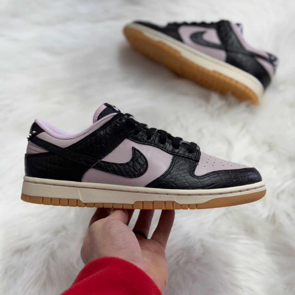 Nike Dunk Low Retro Mens Casual Shoes Black Pink HF9191-001 NEW Size 10